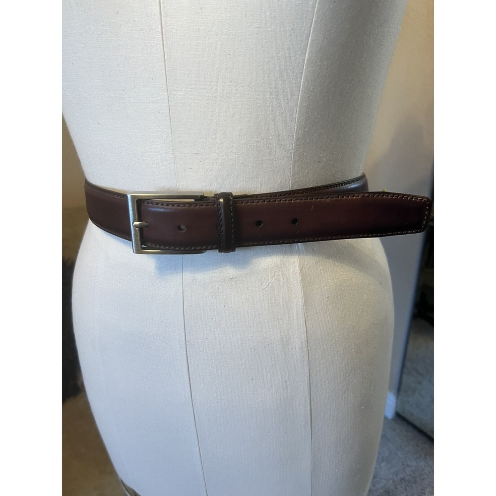 Magnanni New Genuine Leather Belt - 1078 - Cognac Brown - Size 44 Made In‎ Spain